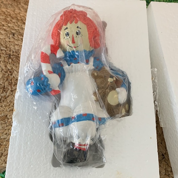 Kurt Adler, Raggedy Ann stocking hanger, EUC - Picture 5 of 11